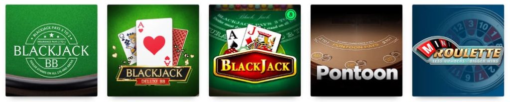 Rocket Casino jeux table